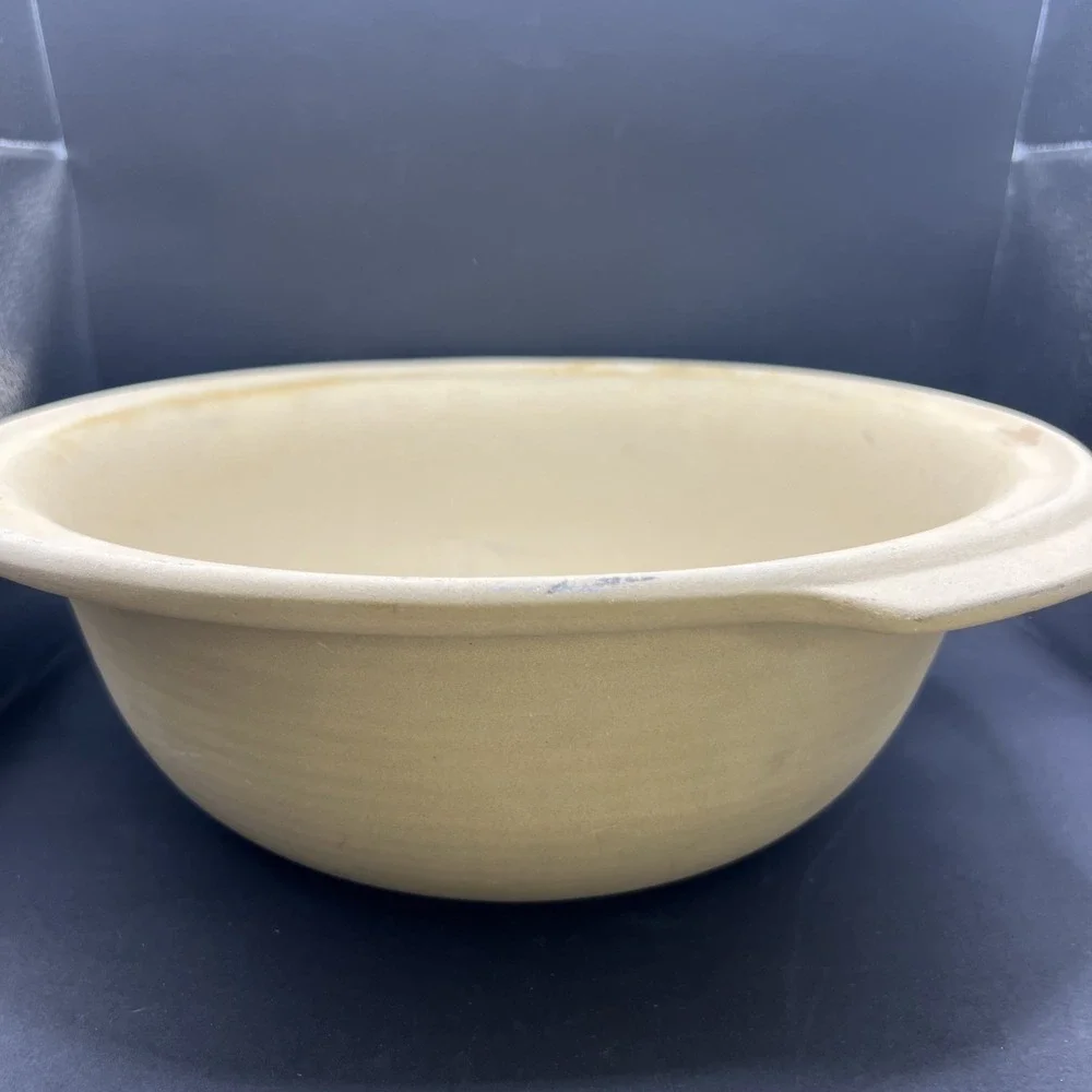 Pampered Chef Family Heritage Stoneware Large Baking Bowl‎ 1450 